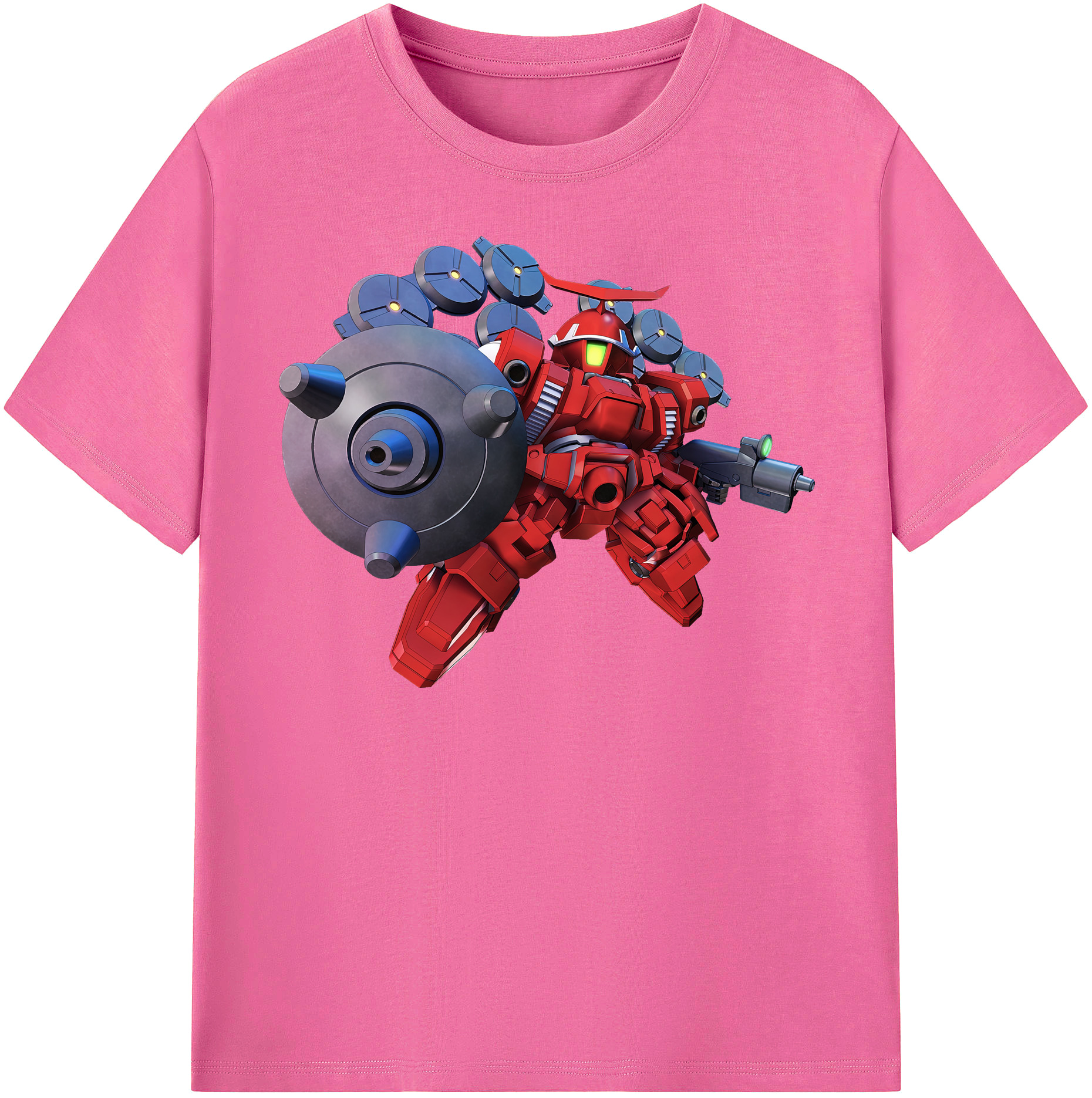 （画像用） 機動戦士ガンダム Mobile Suit Gundam レディースカジュアルプリントTシャツ（綿100％）